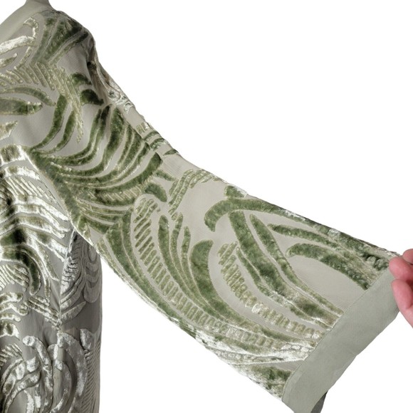 MARIAN CLAYDEN Silk Semi-Sheer Kimono Jacket - Picture 3 of 13